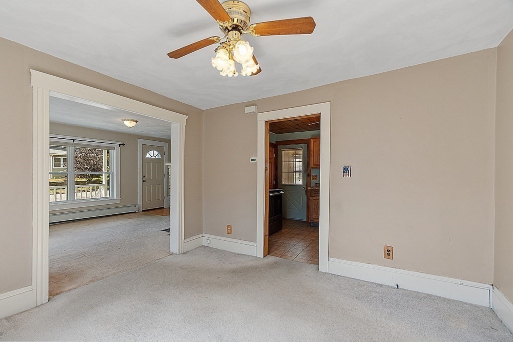 202 Beaconsfield Road Worcester, MA 01602 - Photo 24 of 38 an empty room with chandelier fan