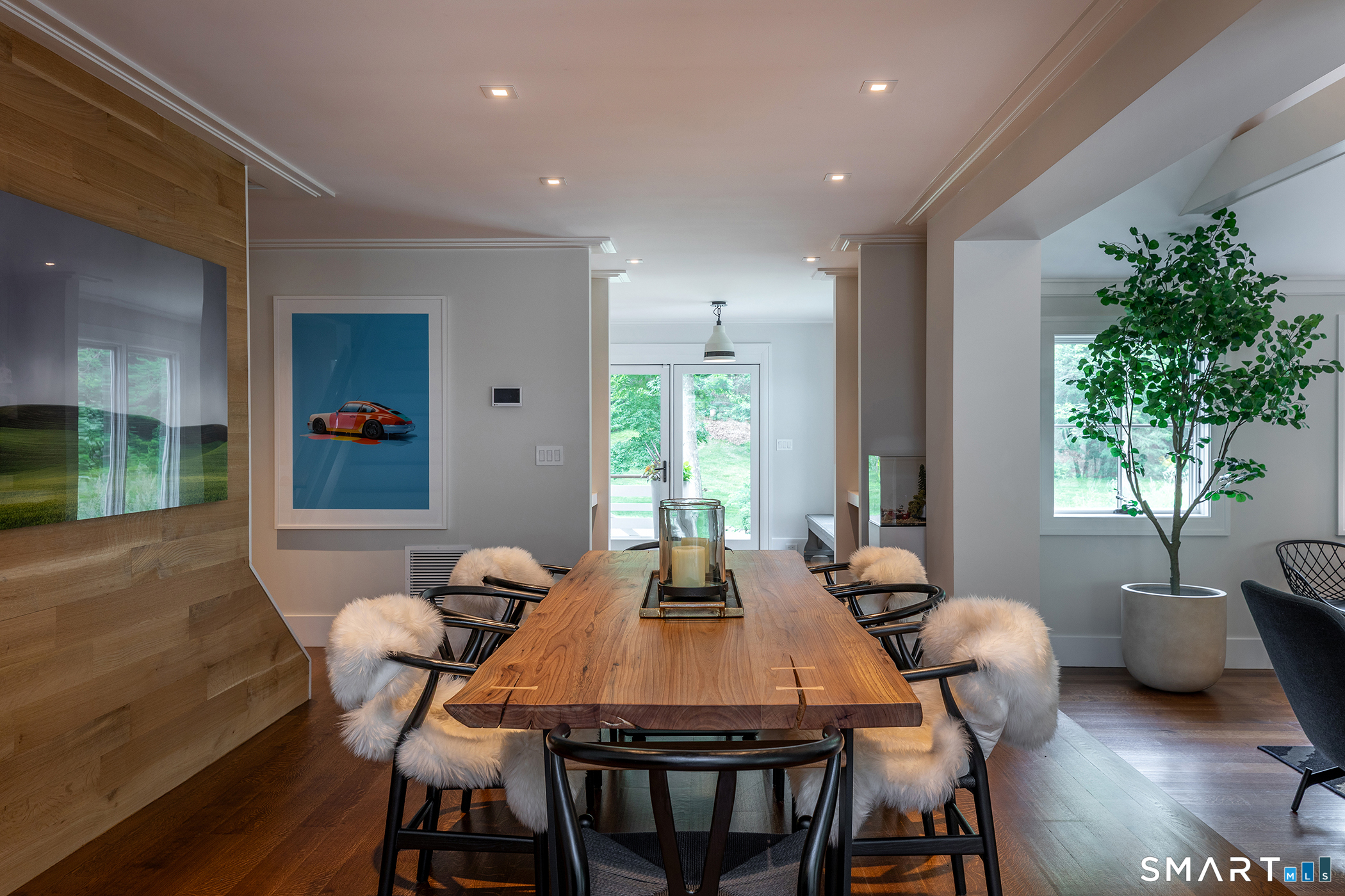 176 Apple Lane Roxbury, CT 06783 - Photo 7 of 24 a view of a dining room with furniture and window