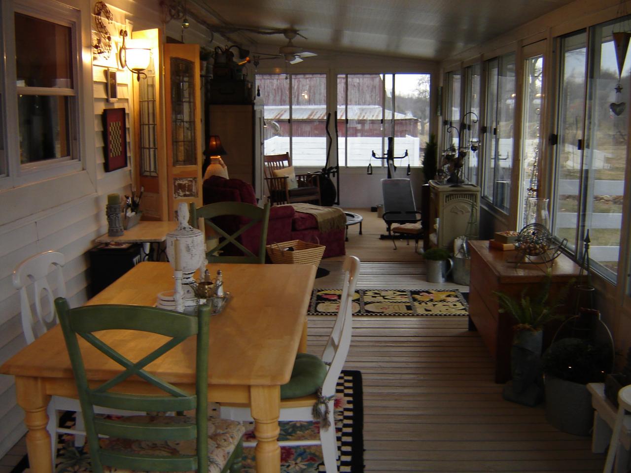 367 Conner Grove Road Southwest Willis, VA 24380 - Photo 15 of 22 a view of a dining room with furniture window and outside view