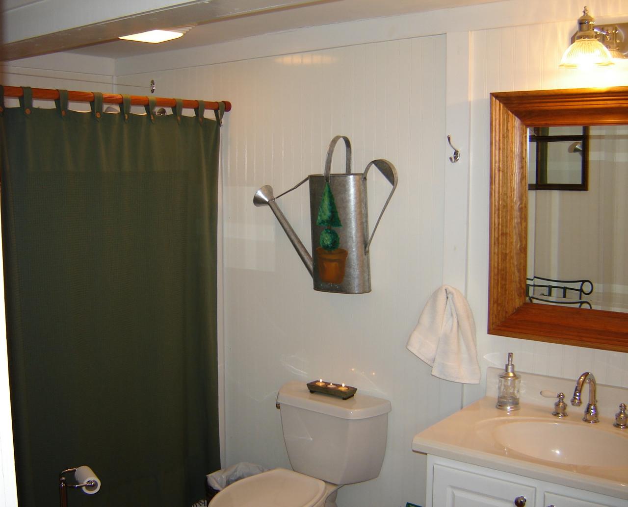 367 Conner Grove Road Southwest Willis, VA 24380 - Photo 22 of 22 a bathroom with a sink a toilet and mirror