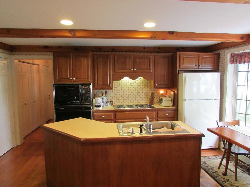 176 Cold Spring Farm Road Phippsburg, ME 04562 - Photo 14 of 30 Cherry kitchen with eat in...