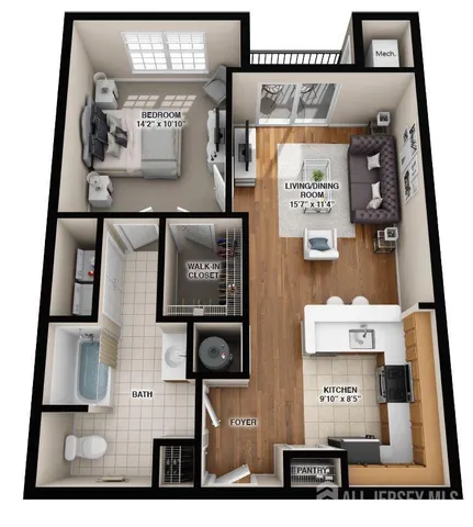 a kitchen with stainless steel appliances a sink a stove a microwave a sink and white cabinets