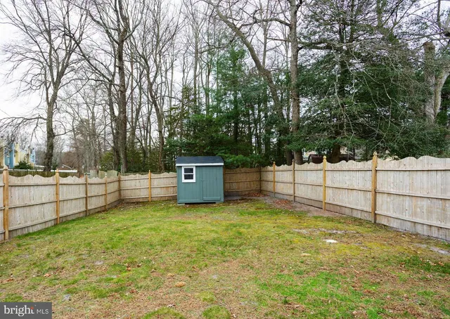 a view of a outdoor space with a fence