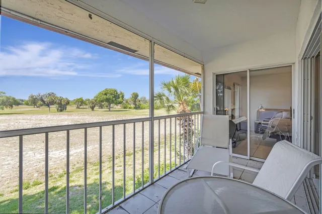 a view of a city from a balcony