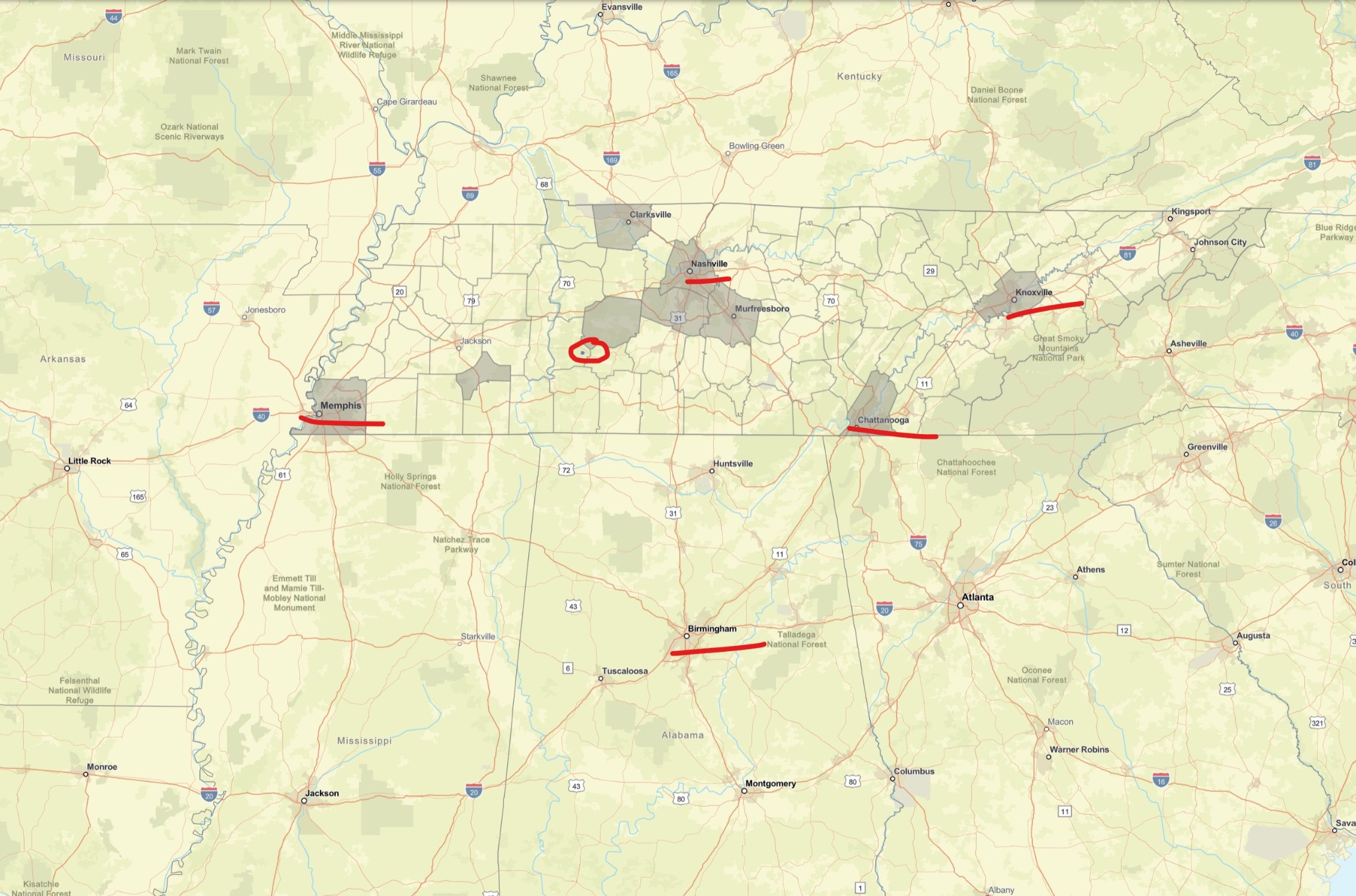 7696 Old Hohenwald Road Linden, TN 37096 - Photo 10 of 16 a bathroom with a shower