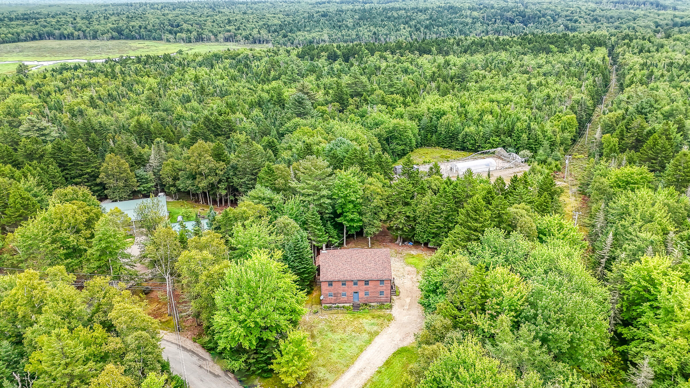 7 Birch Ridge Road Marshfield, ME 04654 - Photo 28 of 30 28 Property Aerial