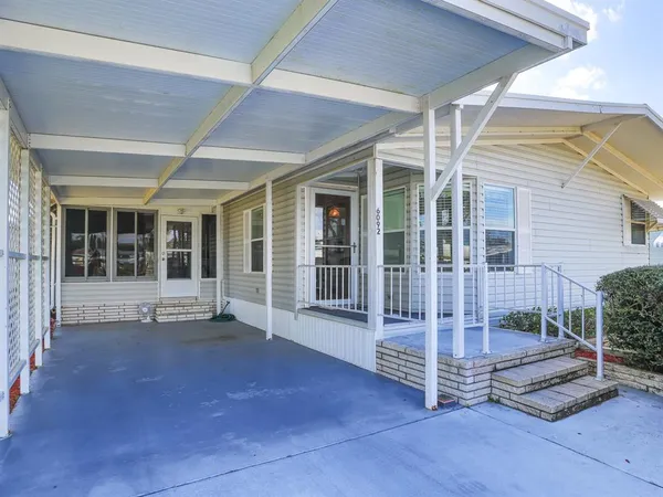 front view of a house with a porch