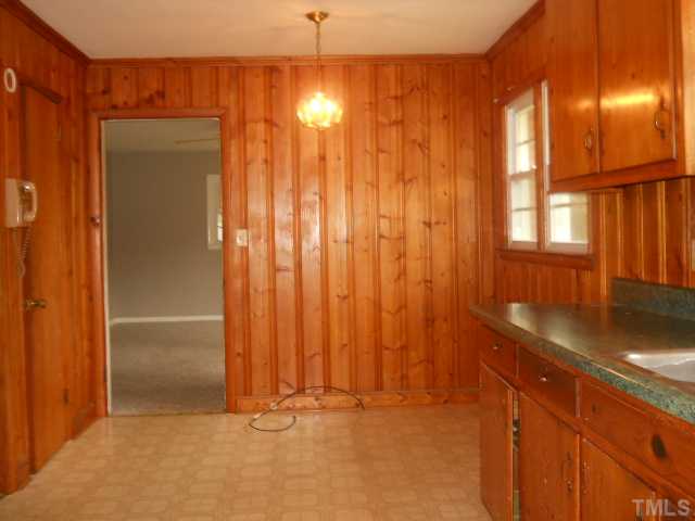 4104 Campbell Road Raleigh, NC 27606 - Photo 3 of 6 View of kitchen showing breakfast area.