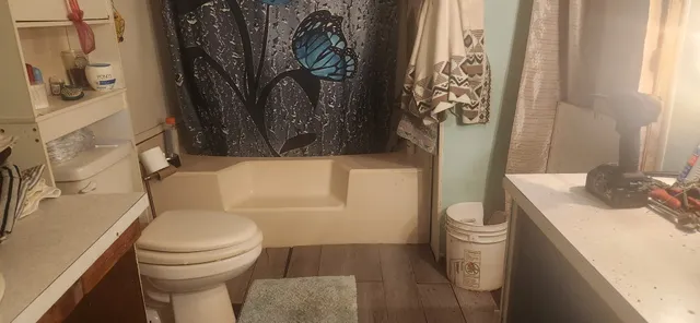 a view of a water heater