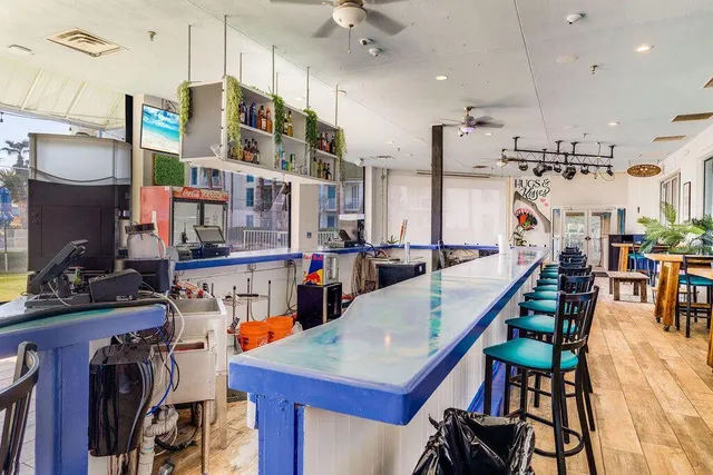 a view of outdoor space with garden and entertaining space