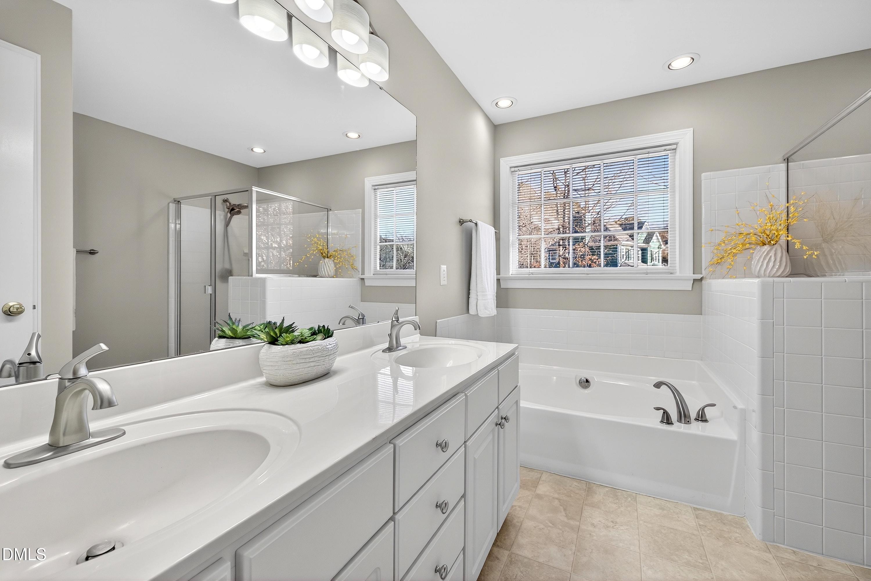 4113 Winding Oak Way Apex, NC 27539 - Photo 12 of 35 Primary Bathroom