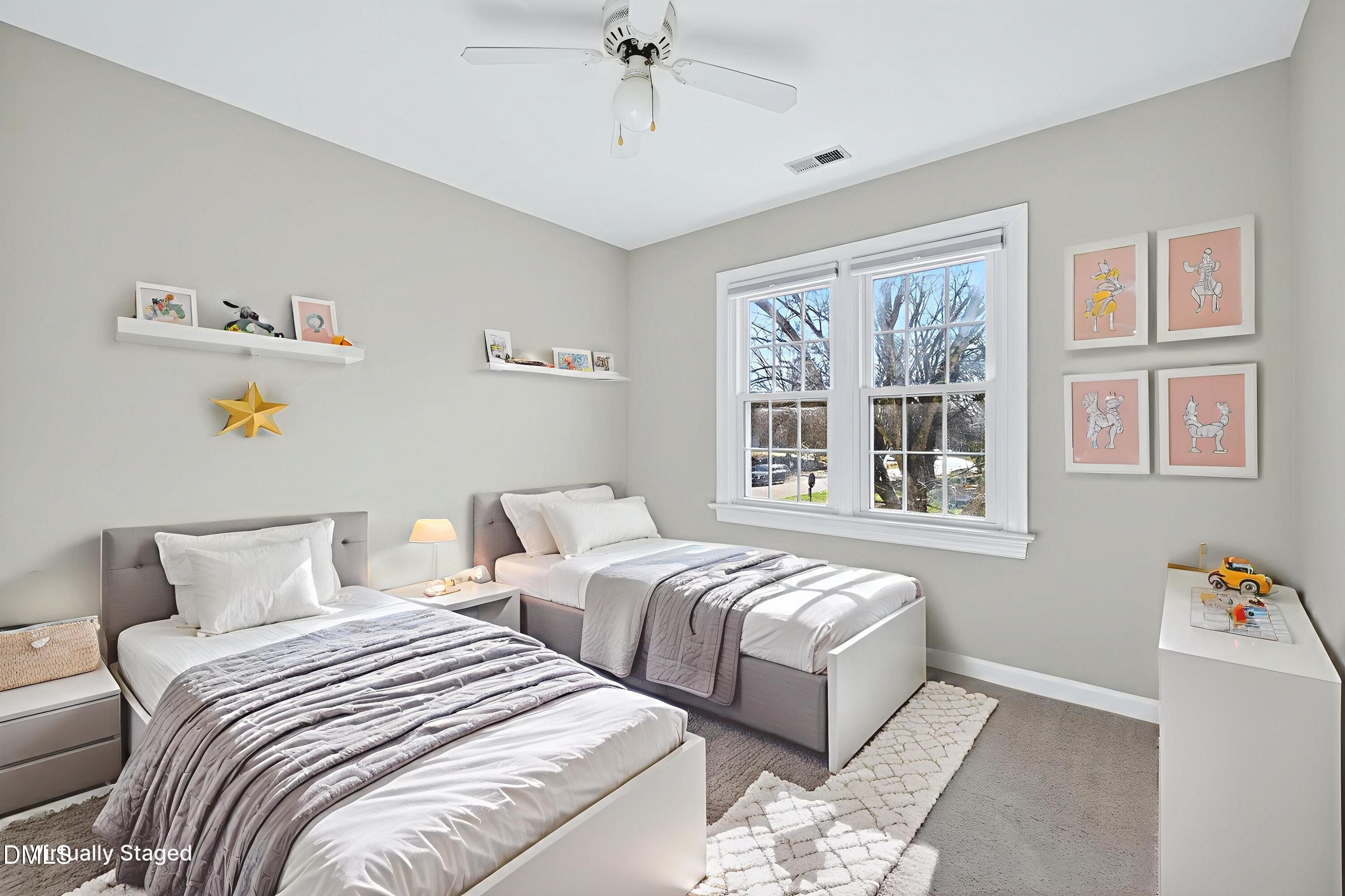 4113 Winding Oak Way Apex, NC 27539 - Photo 32 of 35 Bedroom 3 Staged as Kids Room