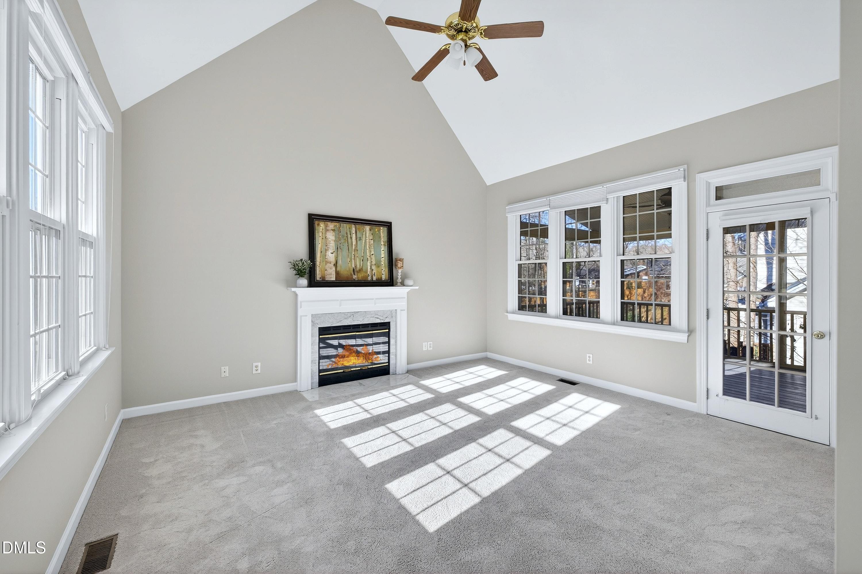 4113 Winding Oak Way Apex, NC 27539 - Photo 5 of 35 Vaulted Family Room