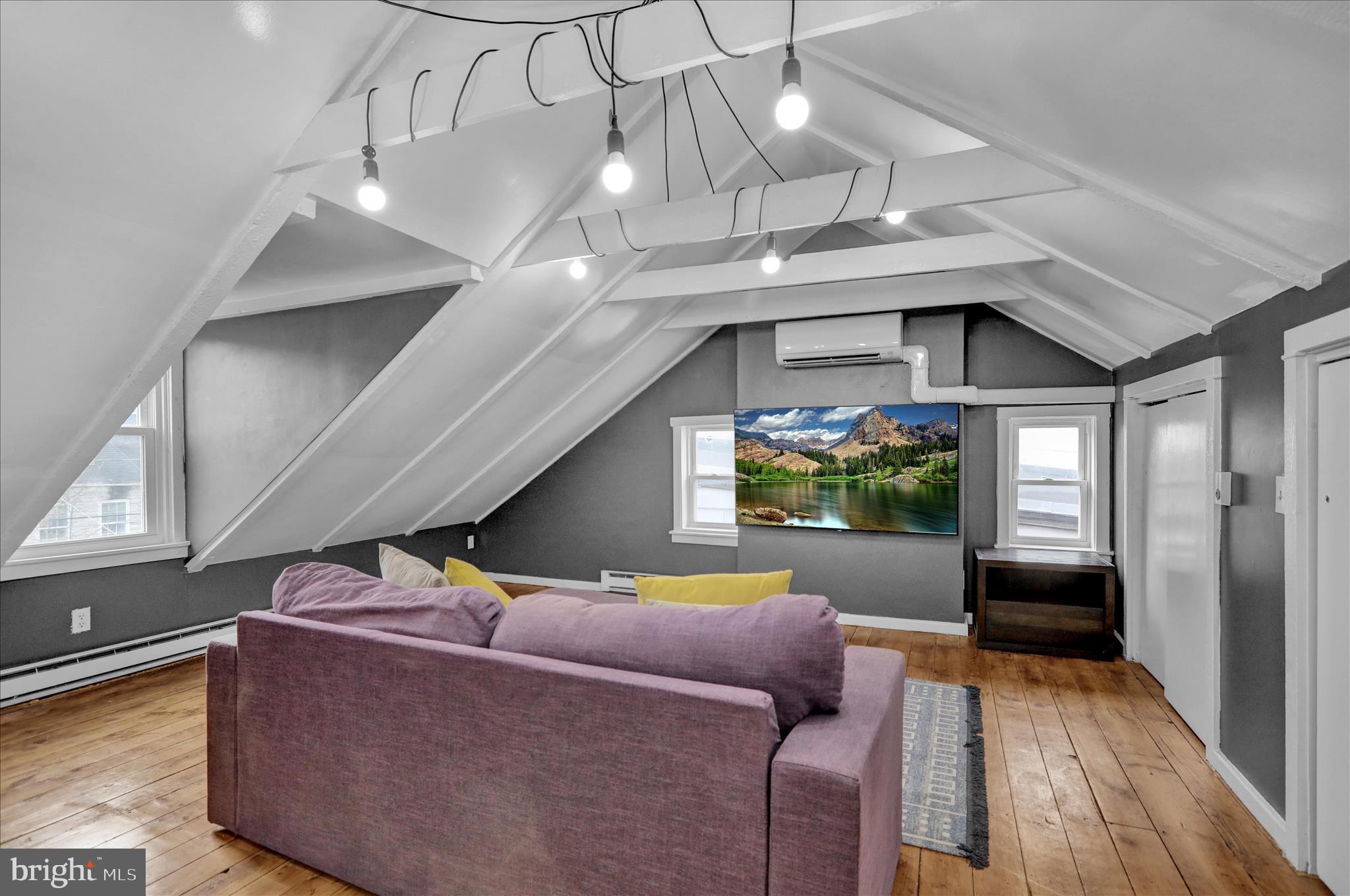 431 East Orange Street Lancaster, PA 17602 - Photo 30 of 46 a living room with furniture and a fireplace