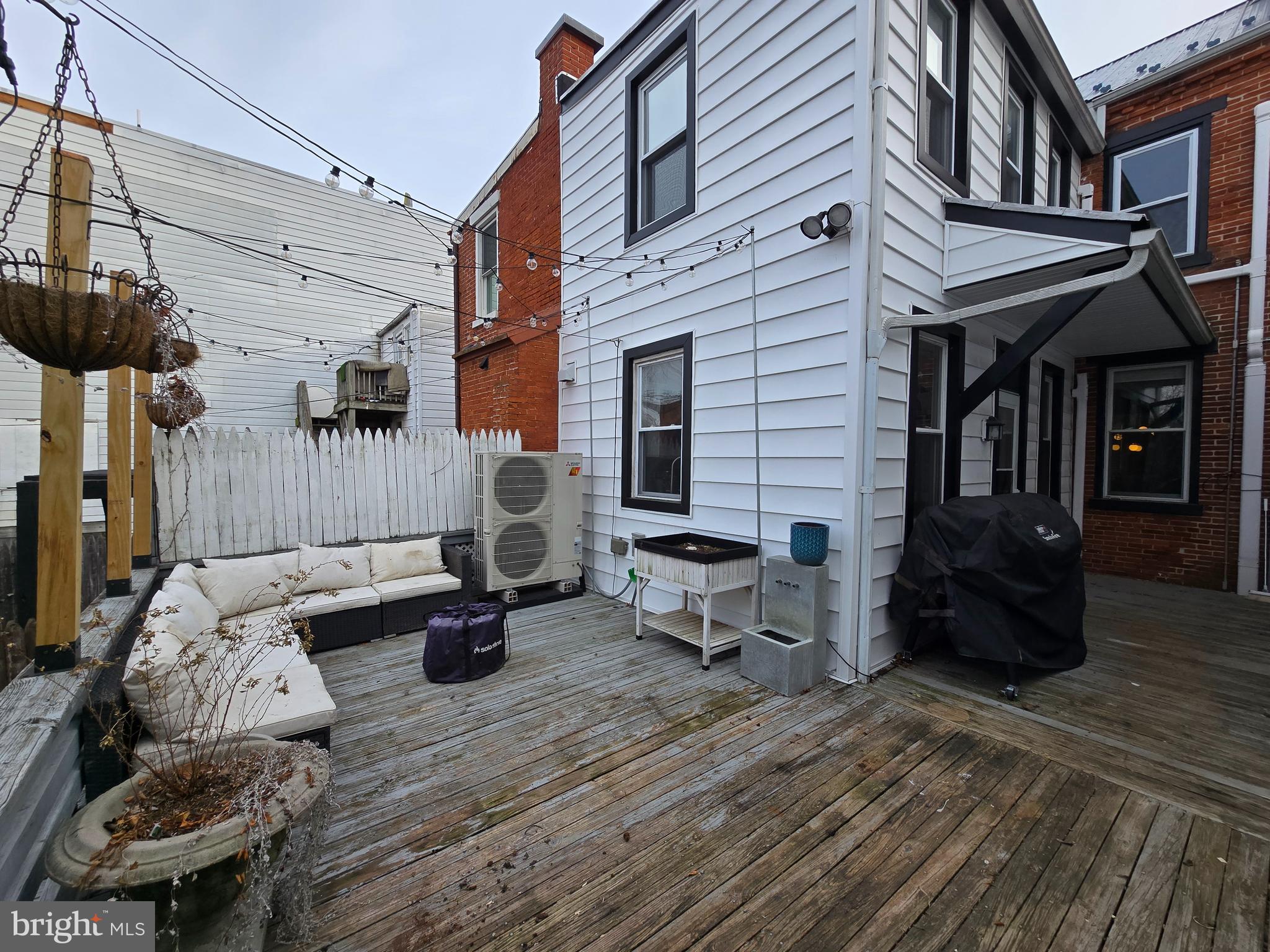 431 East Orange Street Lancaster, PA 17602 - Photo 37 of 46 a view of a chairs on the deck