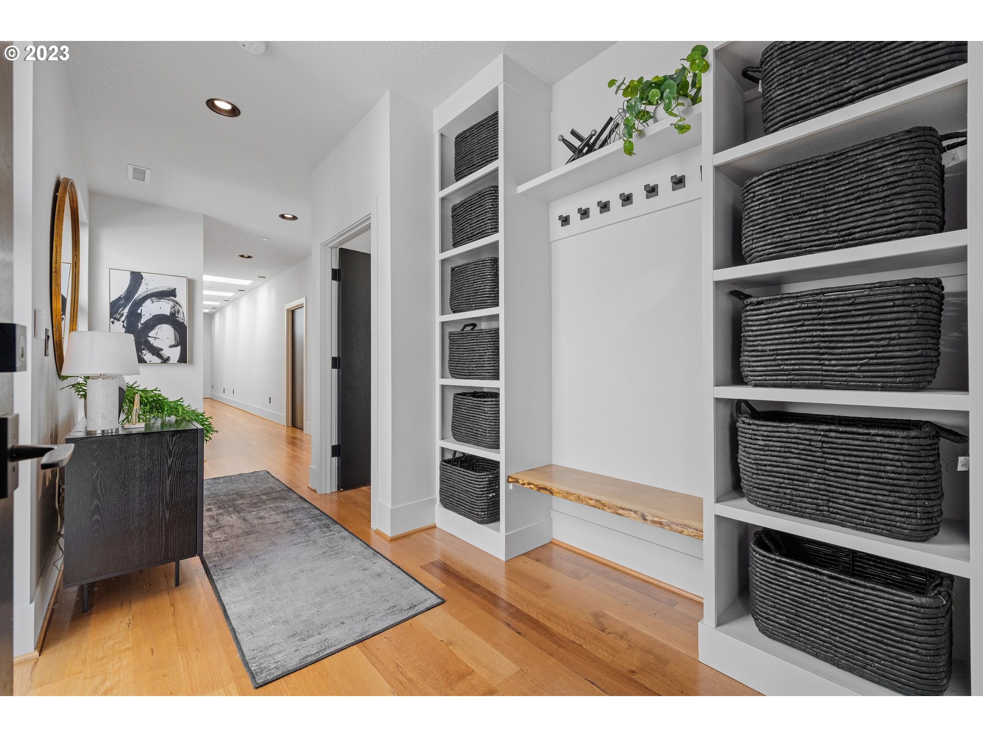 3617 Northwest McMaster Drive Camas, WA 98607 - Photo 23 of 48 a view of an empty room with wooden floor and a window