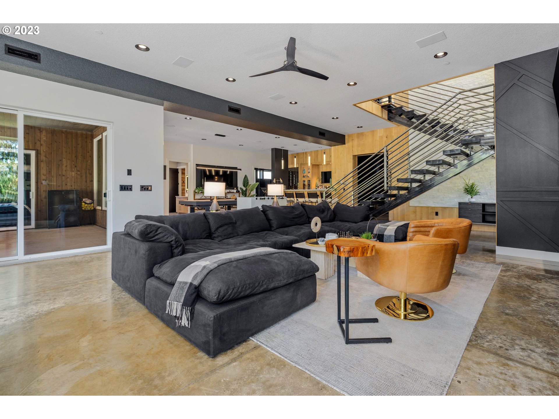 3617 Northwest McMaster Drive Camas, WA 98607 - Photo 24 of 48 a living room with furniture and a large window