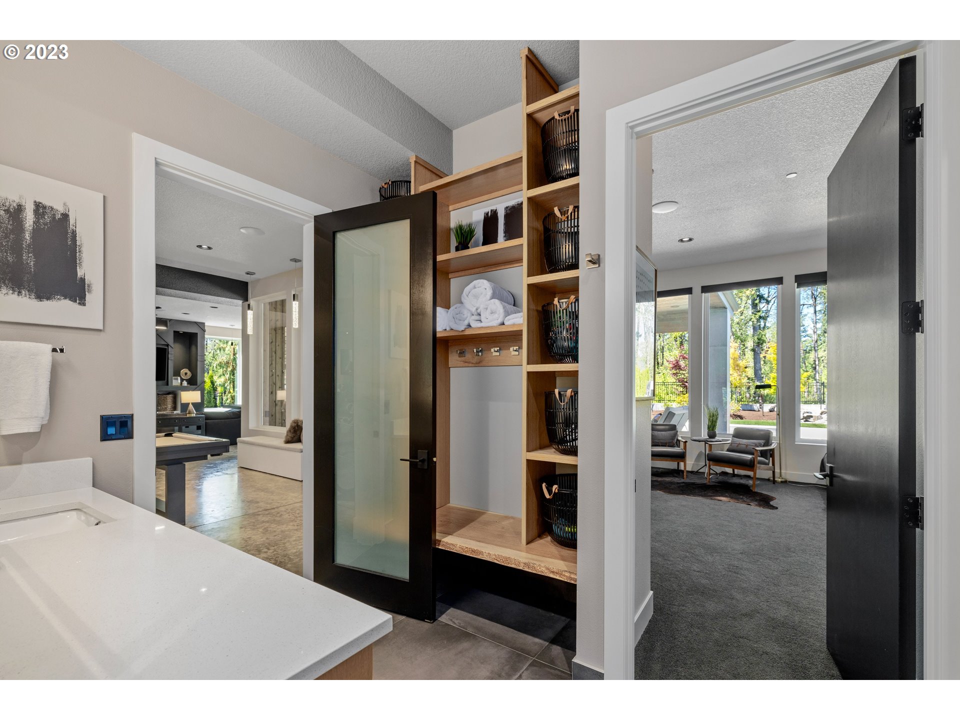 3617 Northwest McMaster Drive Camas, WA 98607 - Photo 35 of 48 a view of living room with furniture and large window