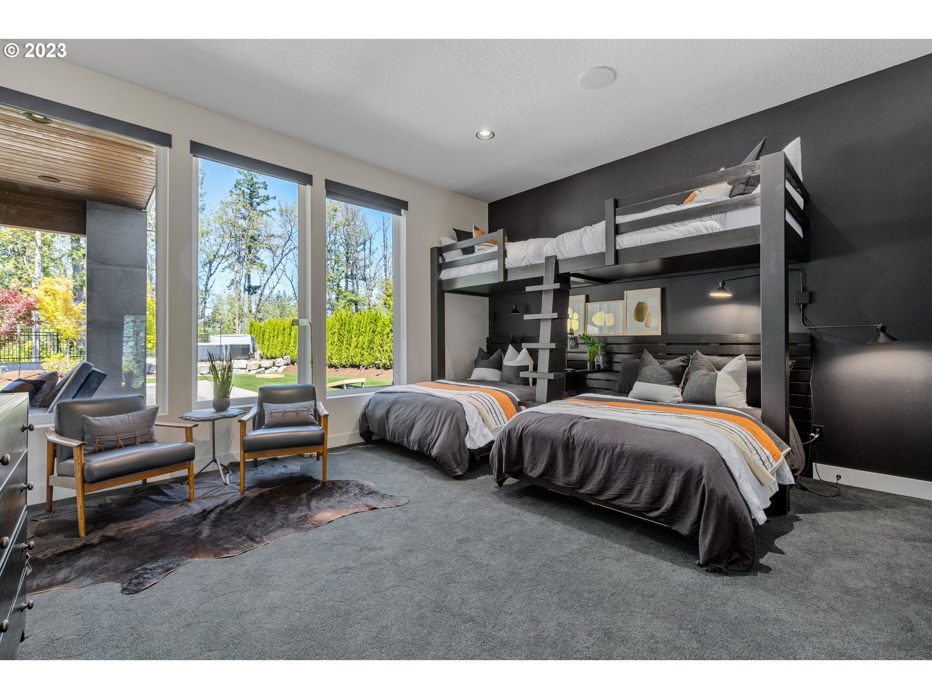 3617 Northwest McMaster Drive Camas, WA 98607 - Photo 37 of 48 a bedroom with a bed and a couch