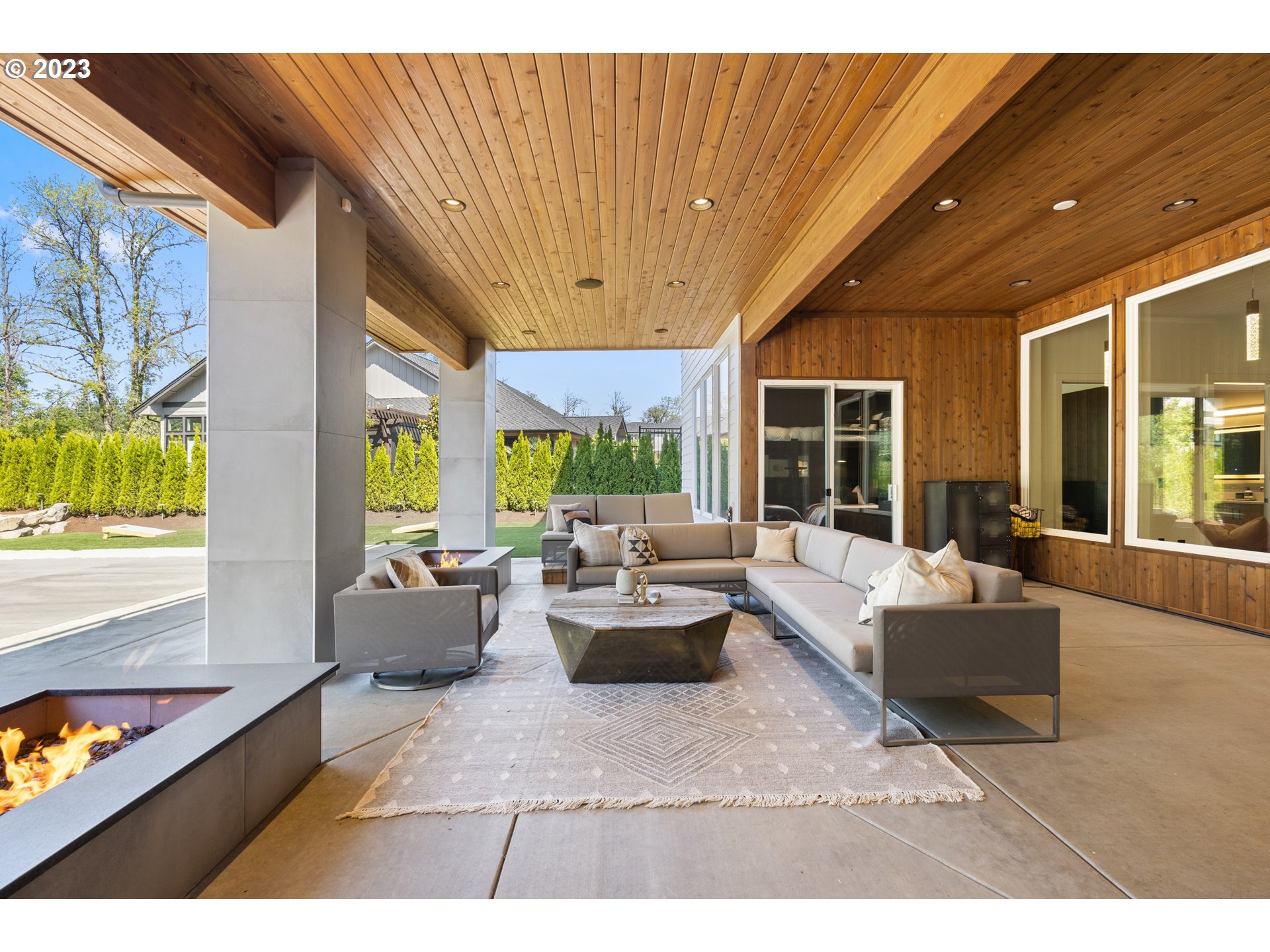 3617 Northwest McMaster Drive Camas, WA 98607 - Photo 38 of 48 a living room with furniture and a large window
