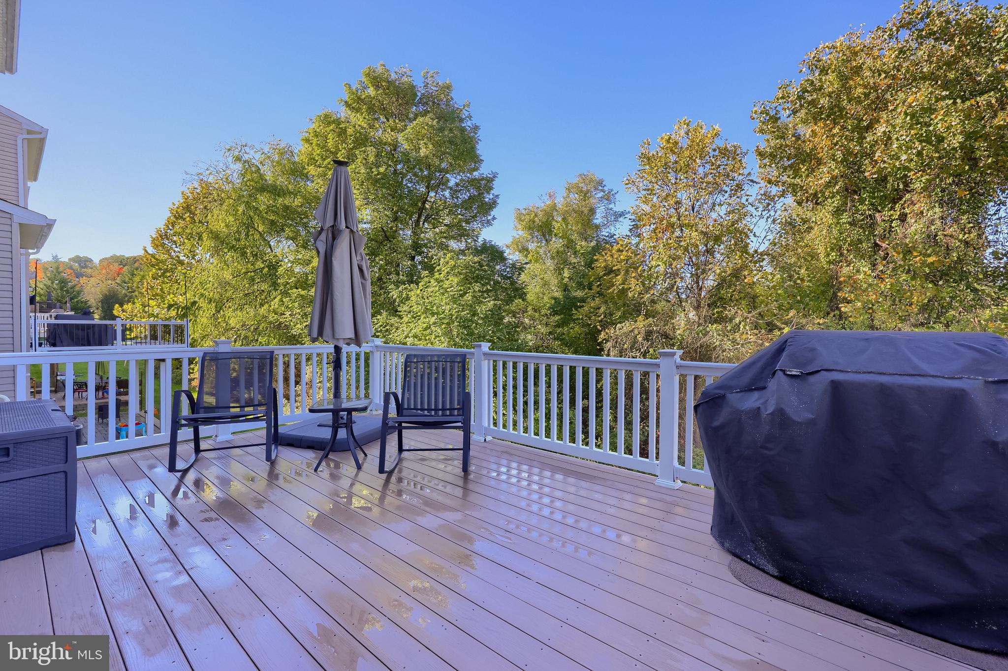 938 Stonehaven Way York, PA 17403 - Photo 37 of 45 a view of a wooden deck with furniture