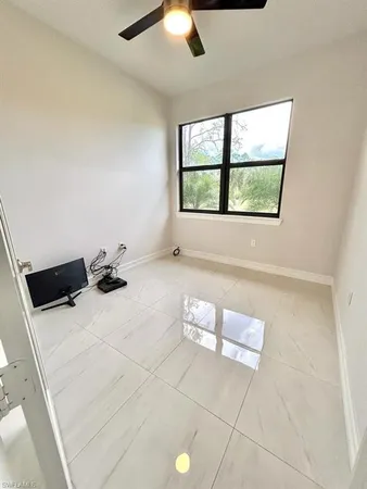 an outdoor space with a window