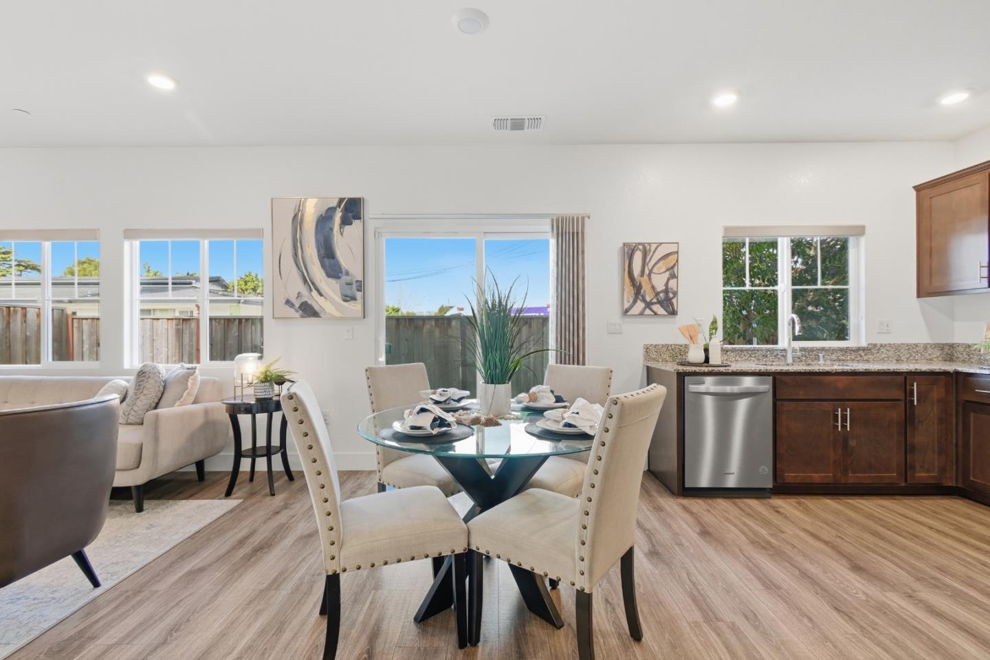 121 Mountaintop Avenue Hayward, CA 94544 - Photo 12 of 38 a dining room with furniture and wooden floor
