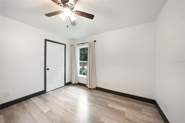 an aerial view of a houses with outdoor space