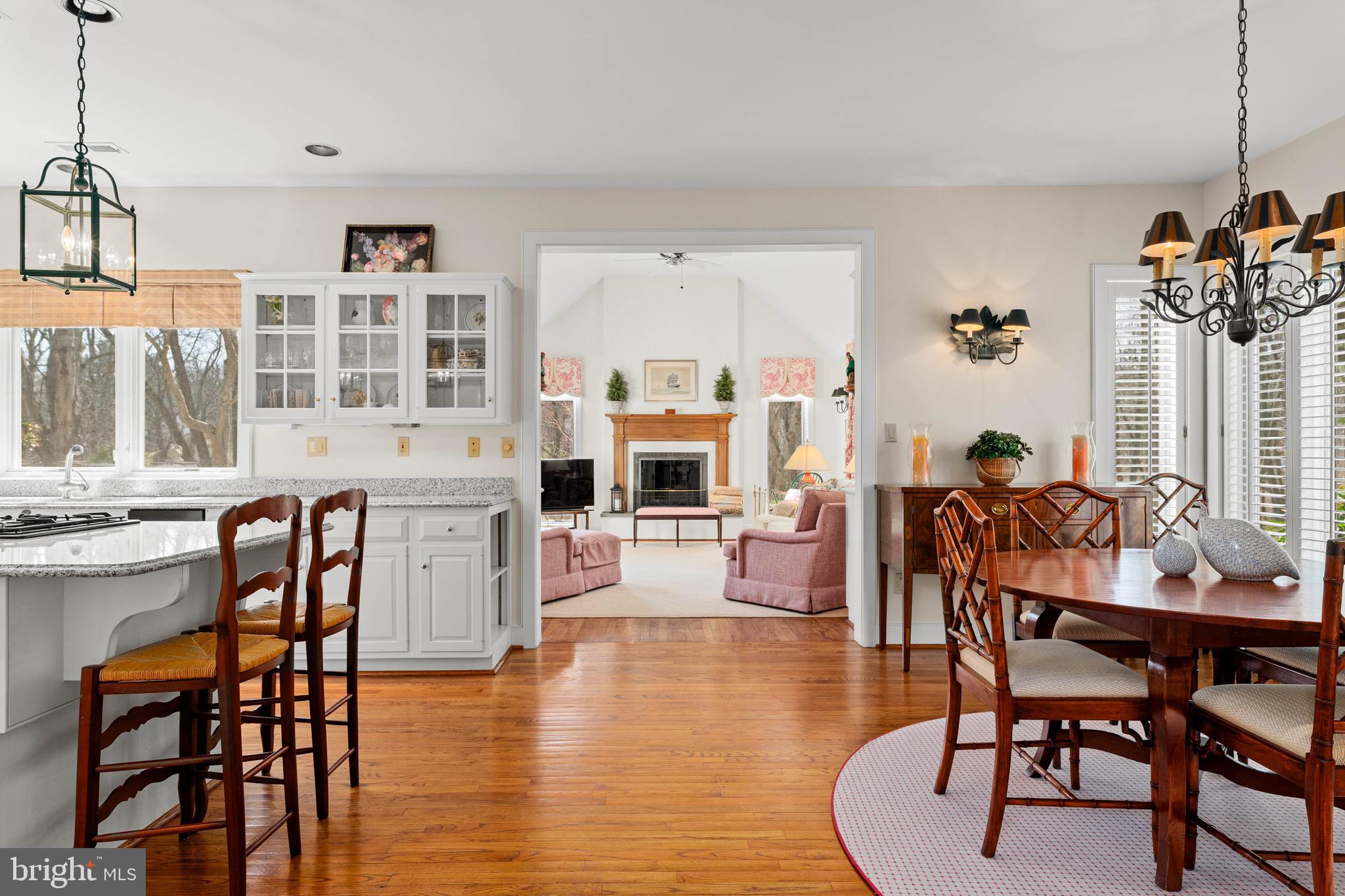 1244 Denbigh Lane Wayne, PA 19087 - Photo 11 of 38 a living room with furniture and a fireplace