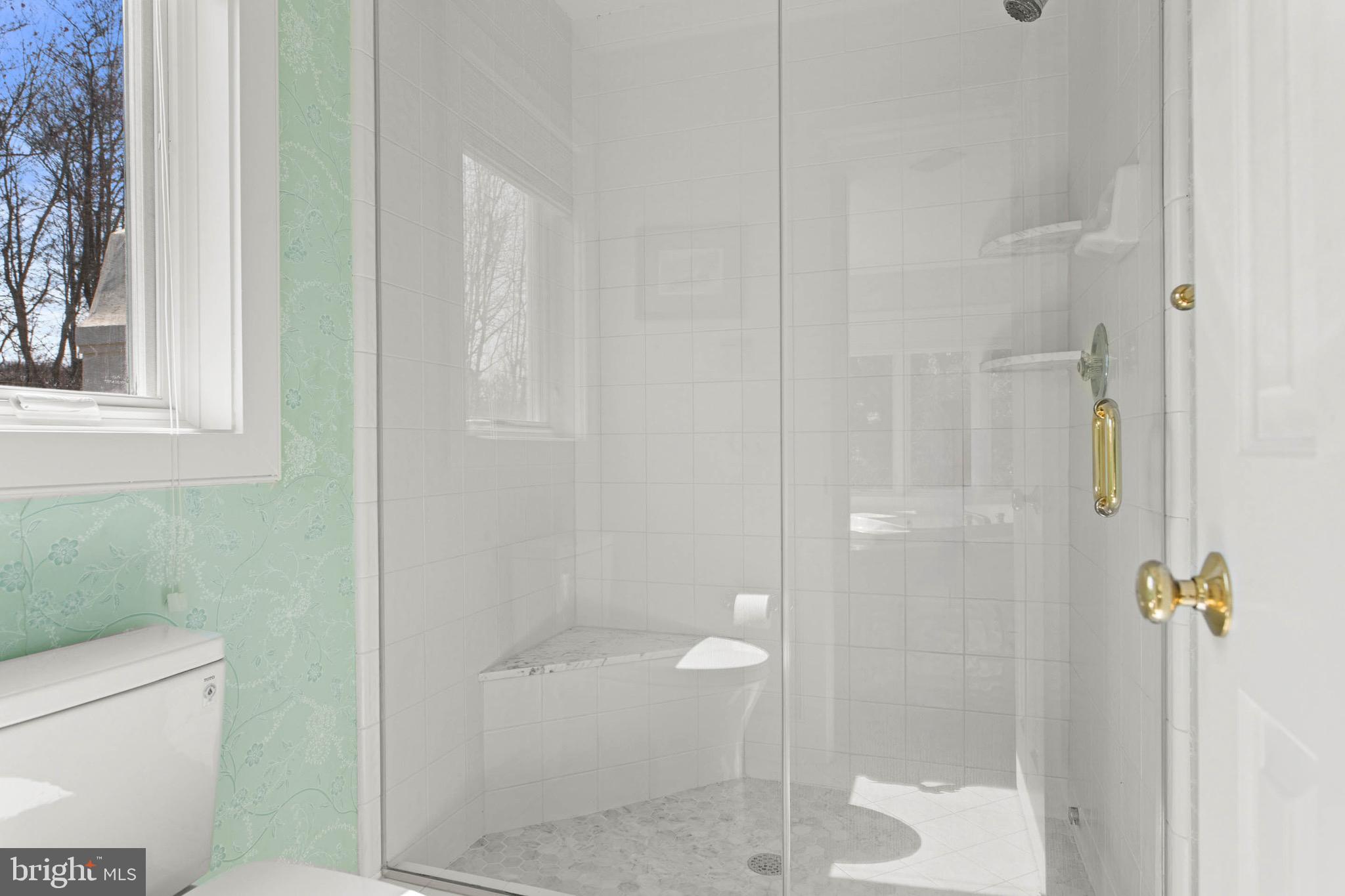 1244 Denbigh Lane Wayne, PA 19087 - Photo 25 of 38 a bathroom with a shower and toilet