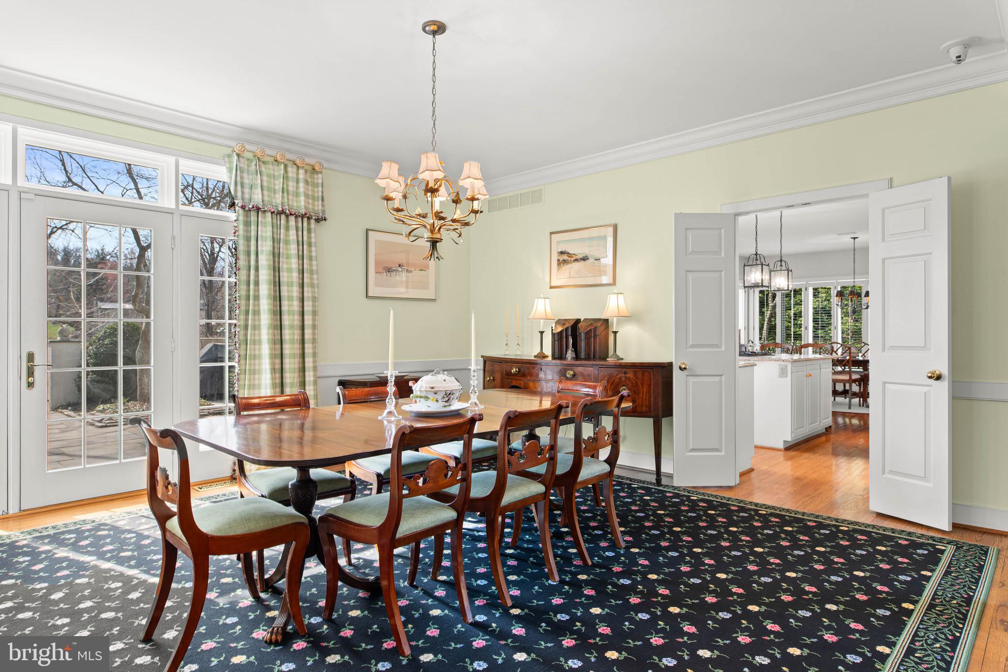 1244 Denbigh Lane Wayne, PA 19087 - Photo 5 of 38 a view of a dining room with furniture