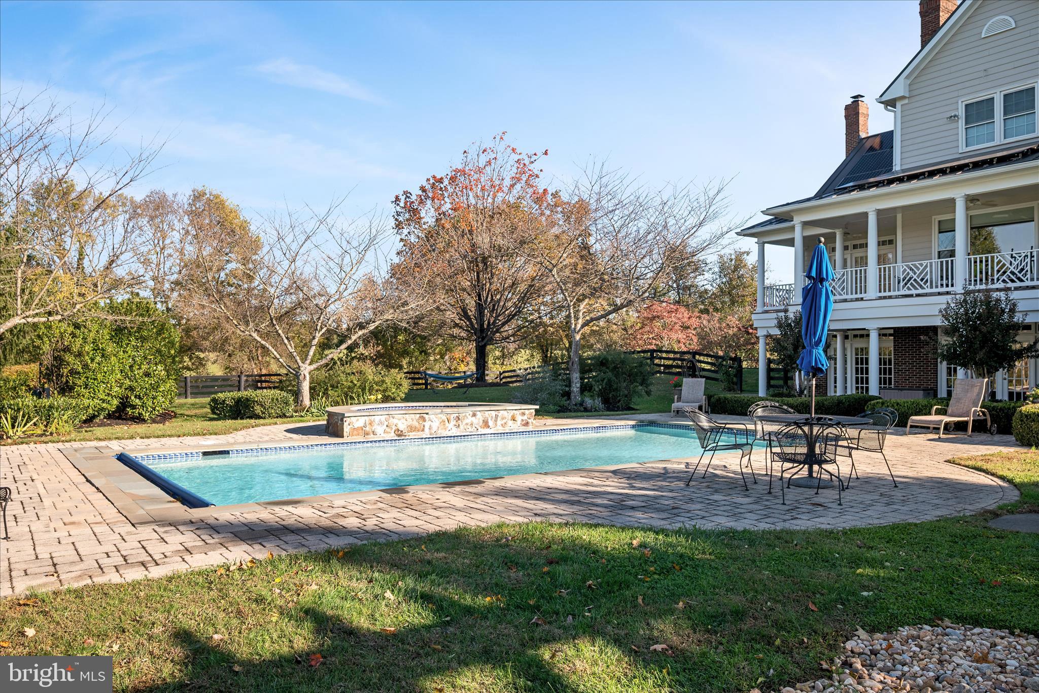 17635 Harmony Church Road Hamilton, VA 20158 - Photo 104 of 108 a view of a house with swimming pool and sitting area