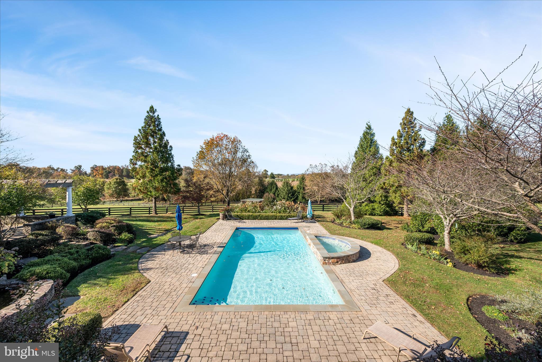17635 Harmony Church Road Hamilton, VA 20158 - Photo 15 of 108 Amazing pool view from covered rear porch.