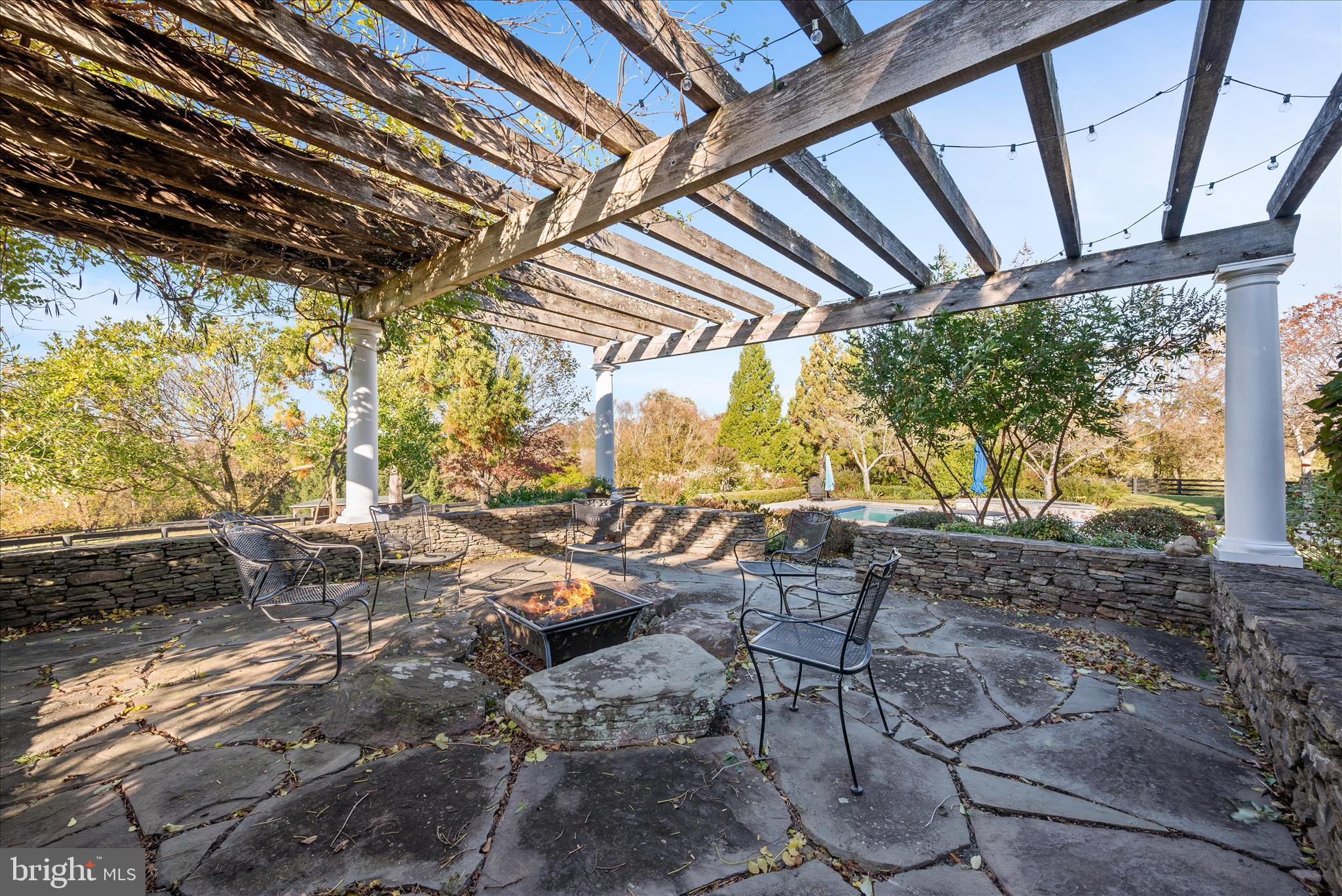 17635 Harmony Church Road Hamilton, VA 20158 - Photo 26 of 108 Private fireplace patio for entertaining.