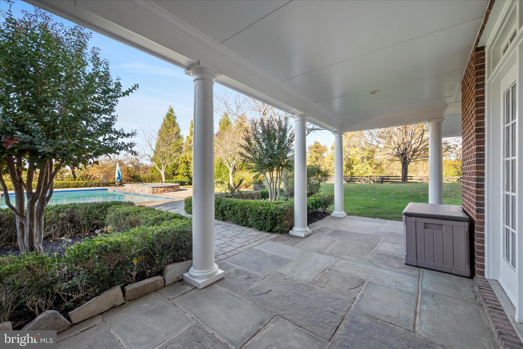 17635 Harmony Church Road Hamilton, VA 20158 - Photo 28 of 108 Covered patio from the finished basement.