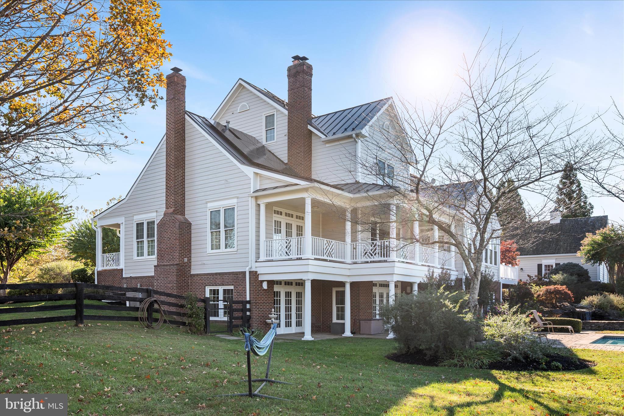 17635 Harmony Church Road Hamilton, VA 20158 - Photo 29 of 108 a front view of a house with a yard table and chairs