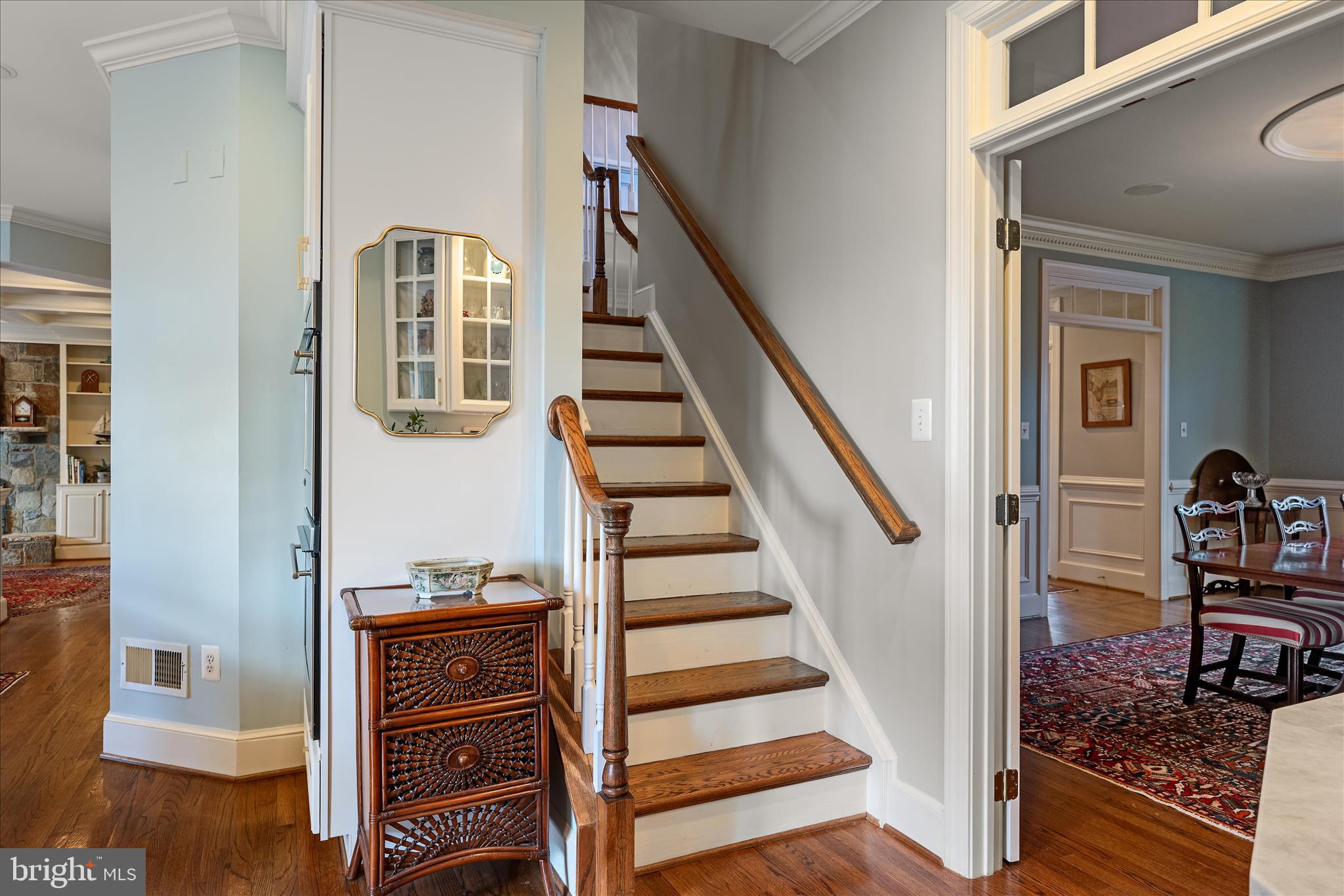 17635 Harmony Church Road Hamilton, VA 20158 - Photo 56 of 108 a view of a hallway with wooden floor and staircase