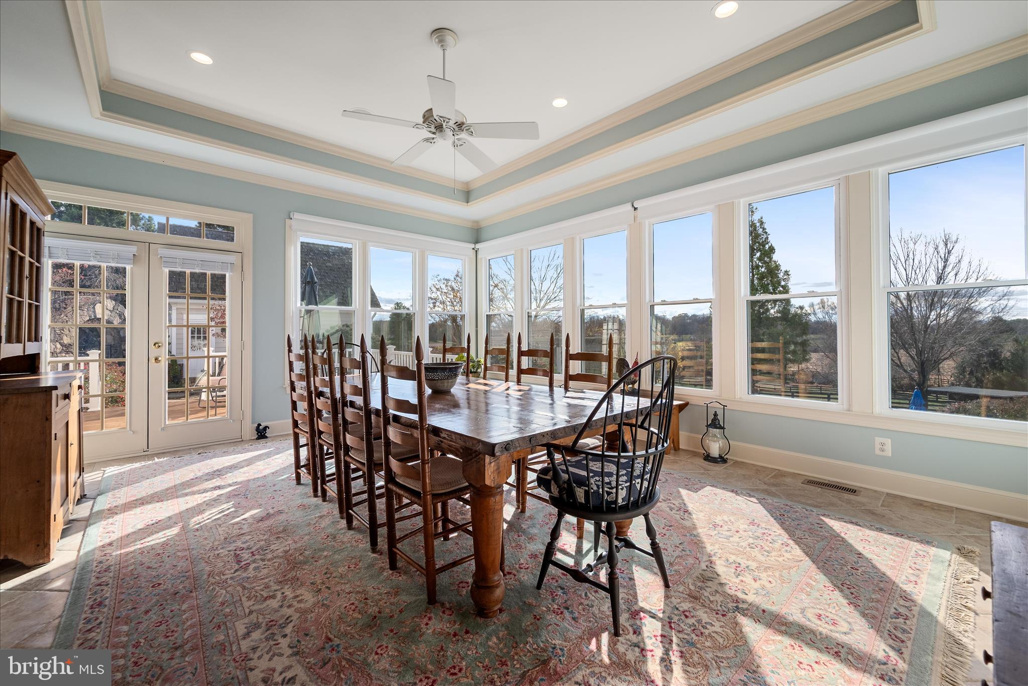 17635 Harmony Church Road Hamilton, VA 20158 - Photo 60 of 108 a view of a dining room with furniture window and outside view