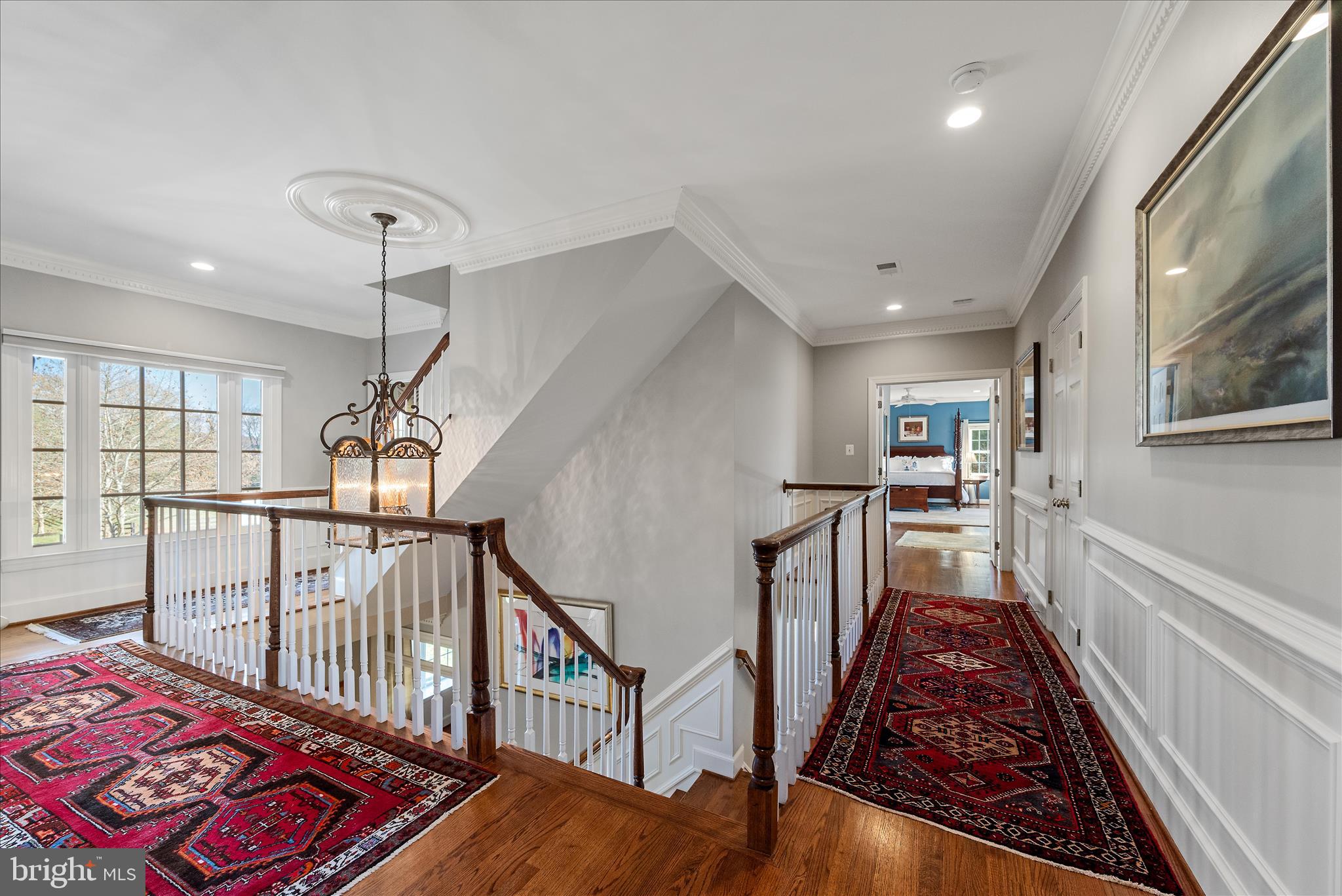 17635 Harmony Church Road Hamilton, VA 20158 - Photo 79 of 108 Hallway 2nd level with beautiful hardwood floors