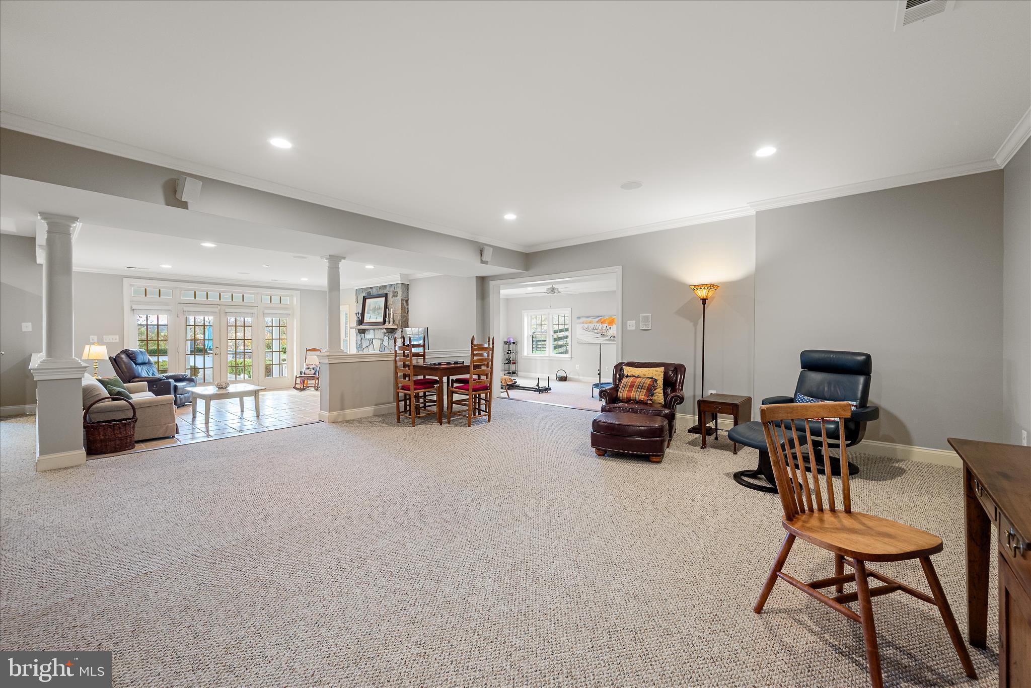 17635 Harmony Church Road Hamilton, VA 20158 - Photo 85 of 108 Lower-level family Surround sound system