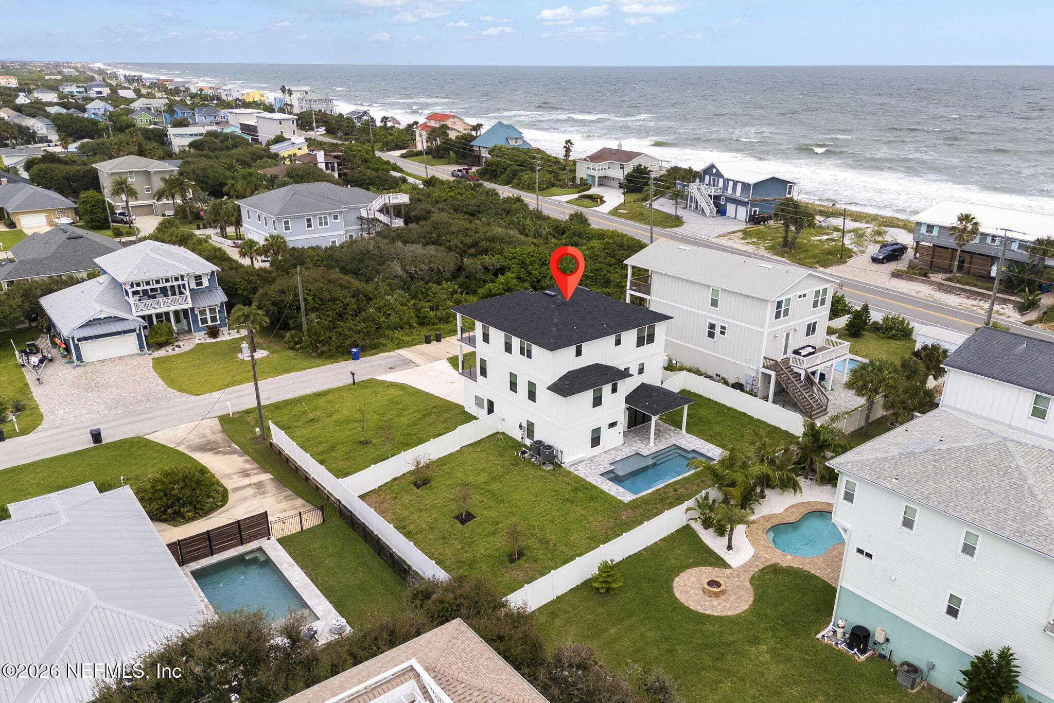 213 Twenty-First Street St. Augustine, FL 32084 - Photo 3 of 50 an aerial view of multiple house