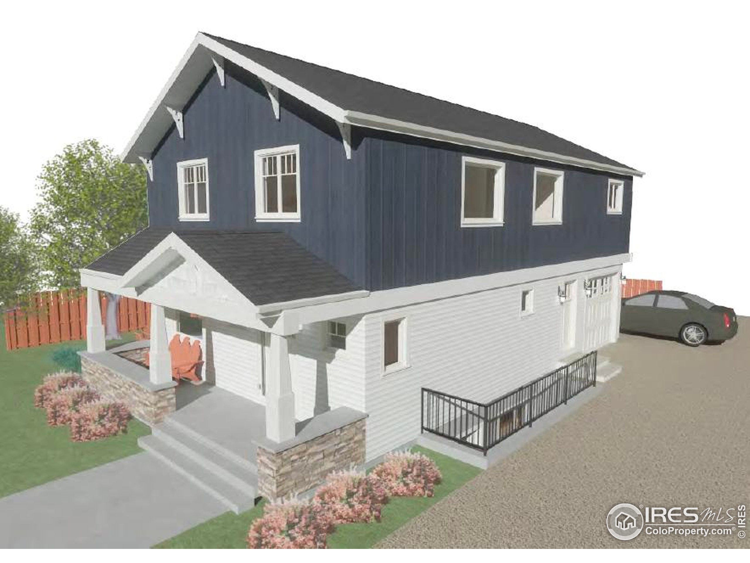 722 Cherry Street Fort Collins, CO 80521 - Photo 2 of 15 a view of a house with wooden fence