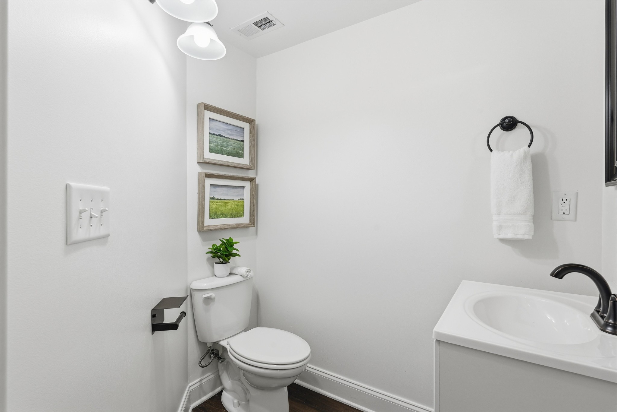 4213 Prestwick Place Spring Hill, TN 37174 - Photo 14 of 52 a bathroom with a sink mirror vanity and toilet