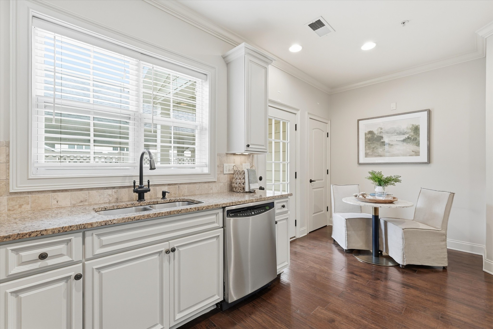 4213 Prestwick Place Spring Hill, TN 37174 - Photo 18 of 52 a kitchen with a sink cabinets and wooden floor