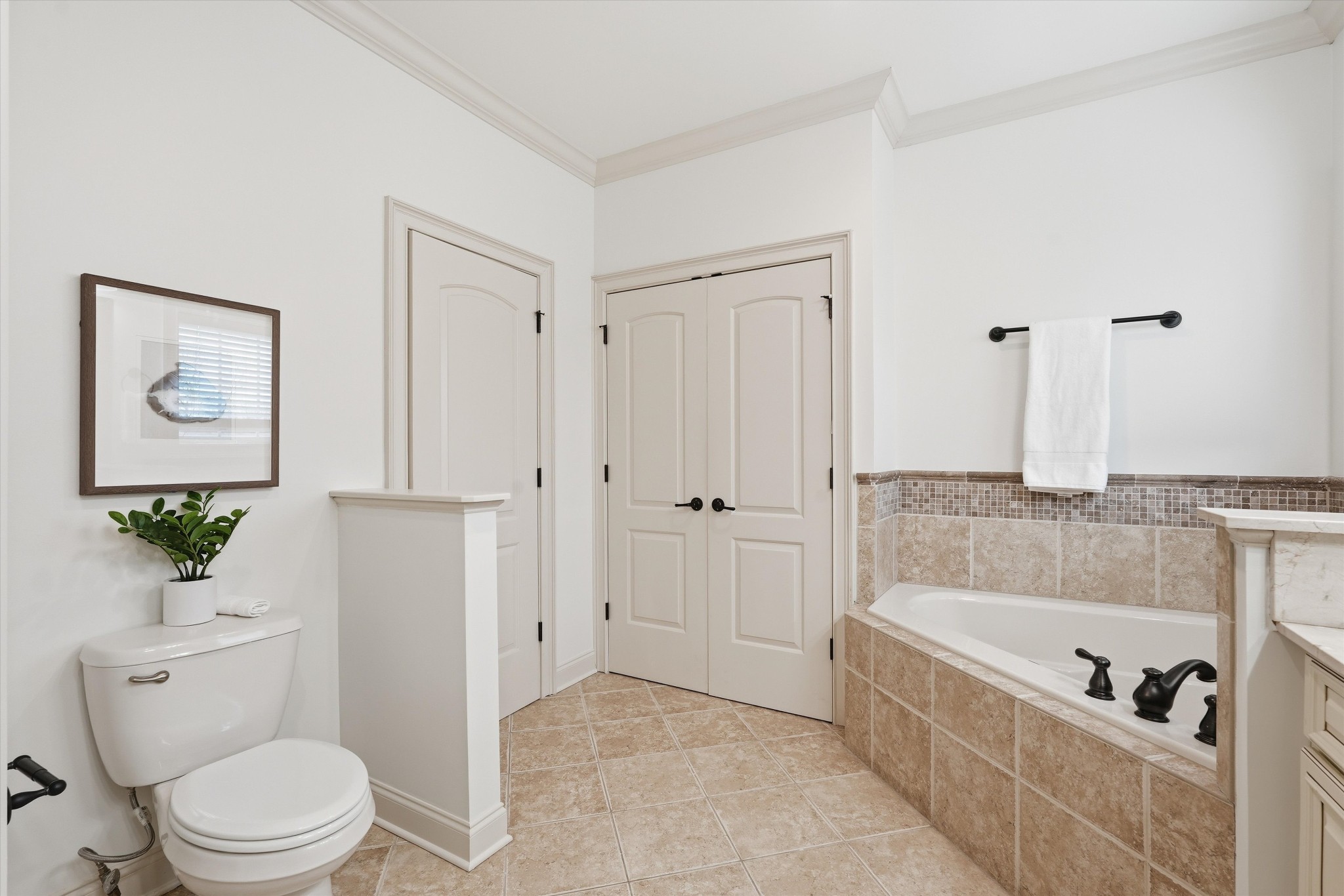 4213 Prestwick Place Spring Hill, TN 37174 - Photo 34 of 52 a bathroom with a bathtub a toilet and a bathtub
