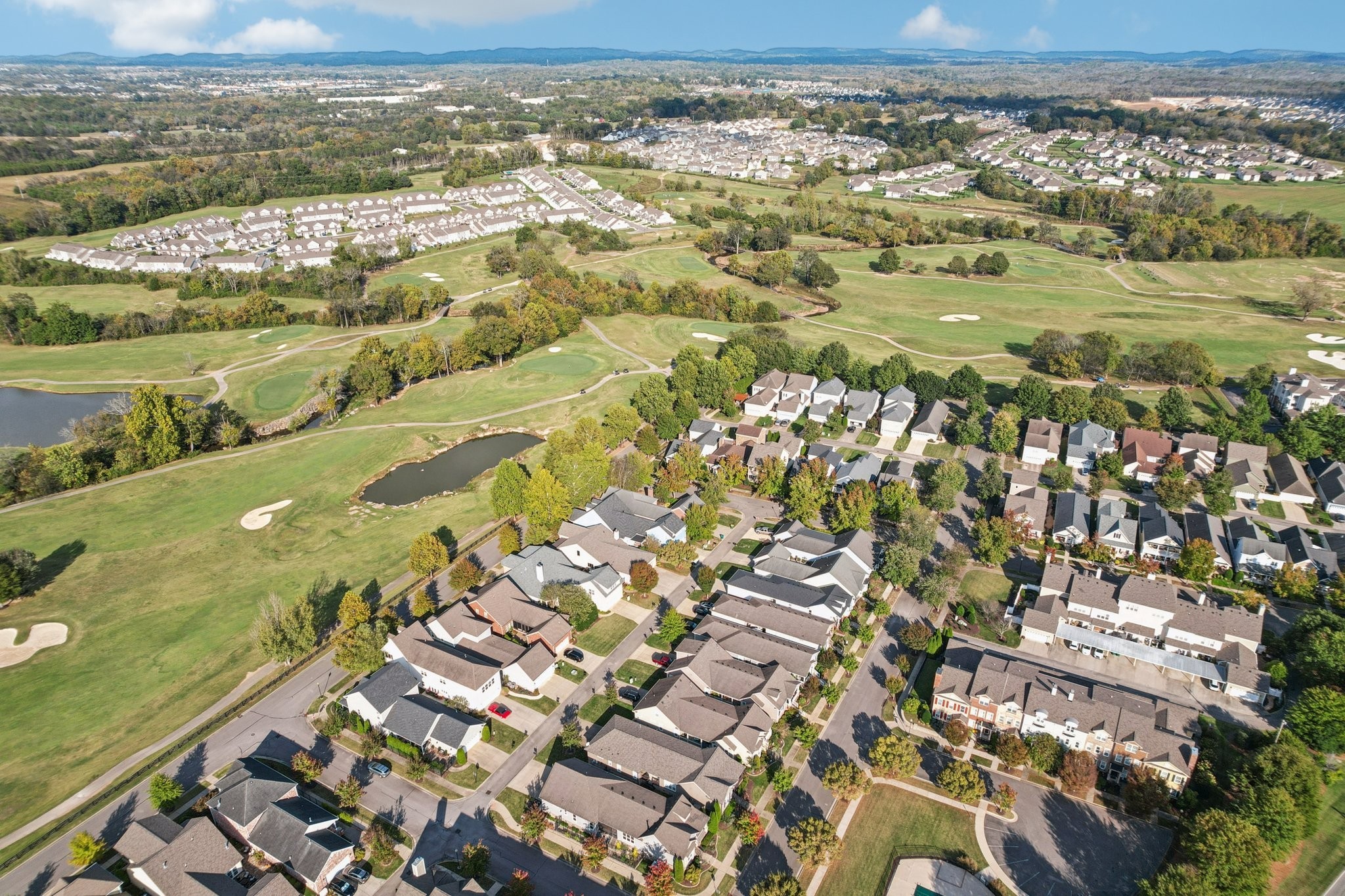 4213 Prestwick Place Spring Hill, TN 37174 - Photo 52 of 52 an aerial view of residential houses with outdoor space