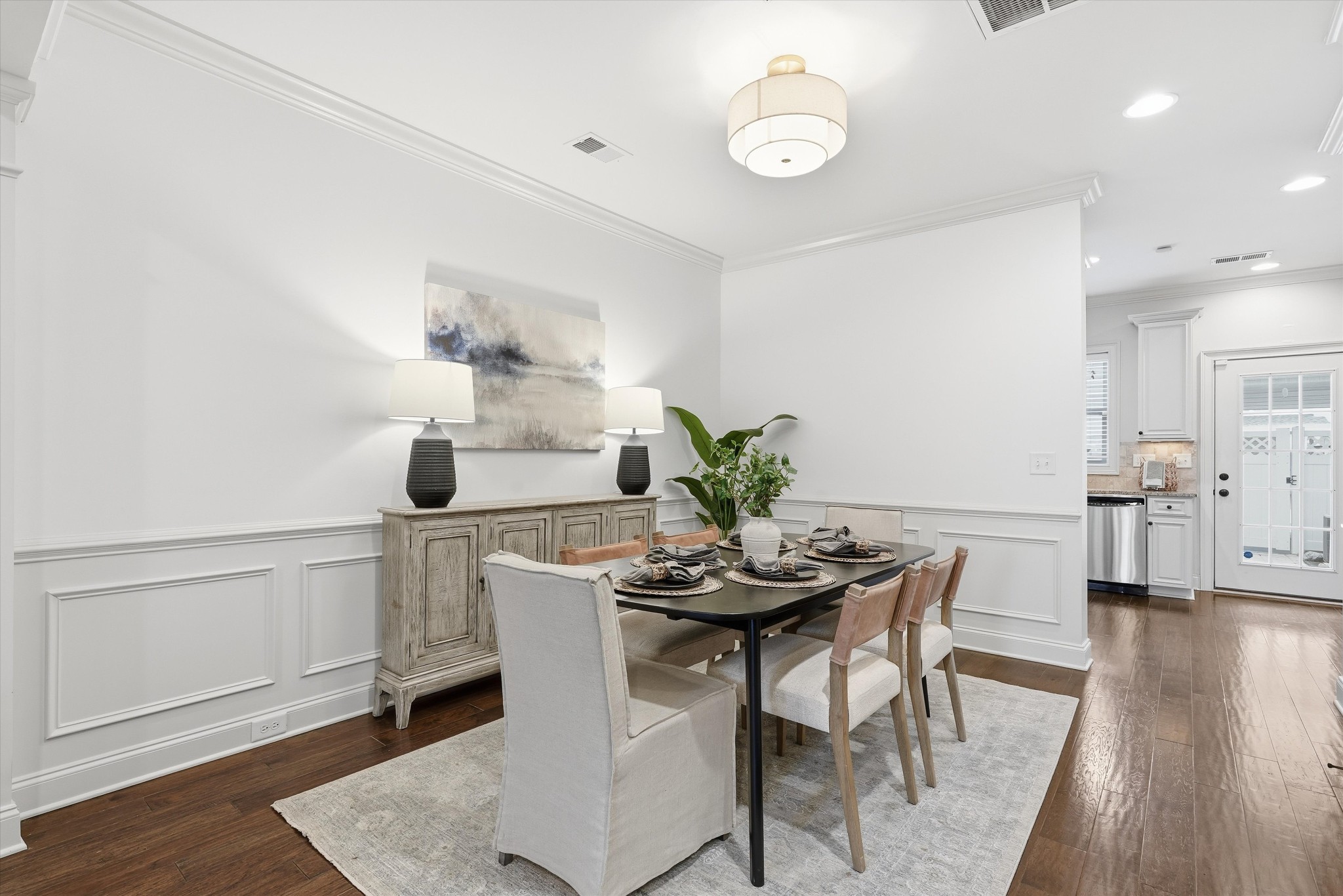 4213 Prestwick Place Spring Hill, TN 37174 - Photo 10 of 52 a view of a dining room with furniture and wooden floor