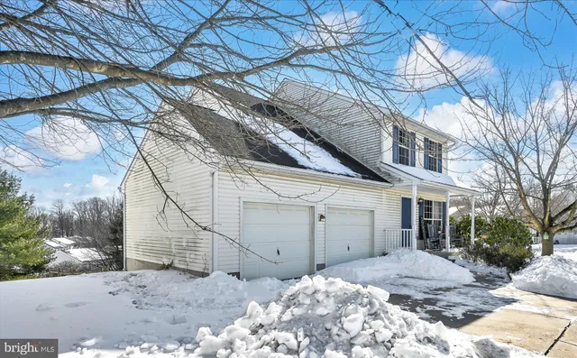 a backyard of a house