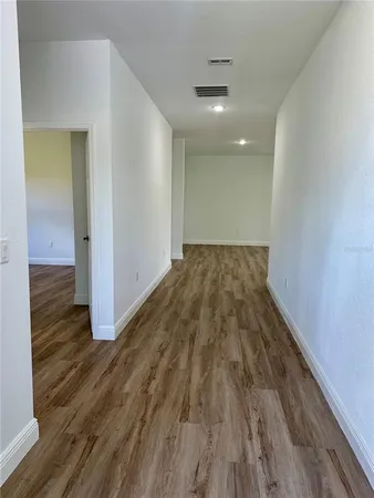 wooden floor in a hallway