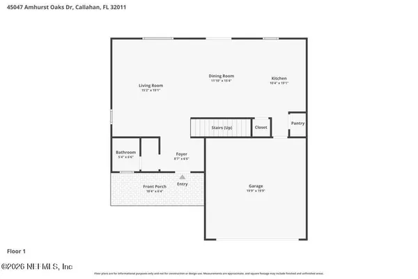 $385,000 | 45047 Amhurst Oaks Drive, Callahan, FL 32011
